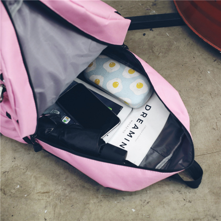 Outdoor College Teenager Canvas Bag Pack Durable Canvas School Bags Backpacks For Student Women Backpack School