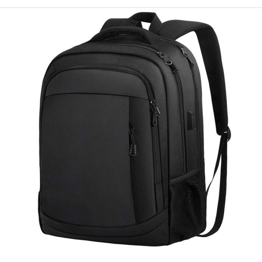 New Business Durable Laptop Backpack with USB Charging Port for Men Women