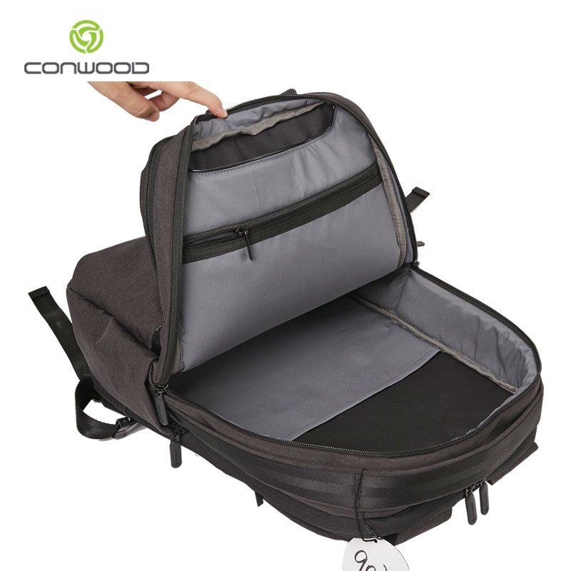 RFID waterproof multi-functional laptop backpack for businessmen