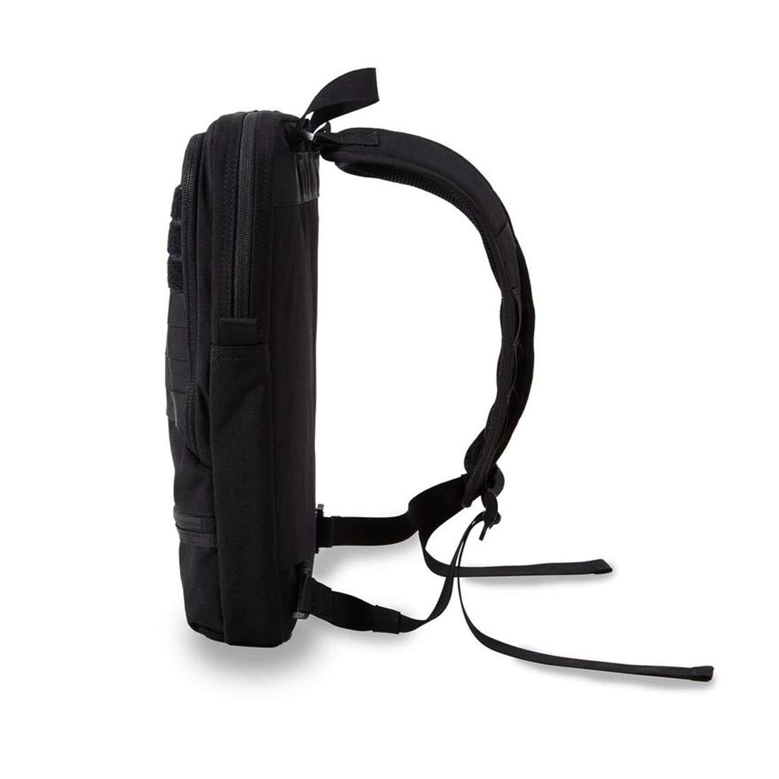 Tactical Style Business Travel Polyester EDC Laptop Backpack with Molle-Webbing