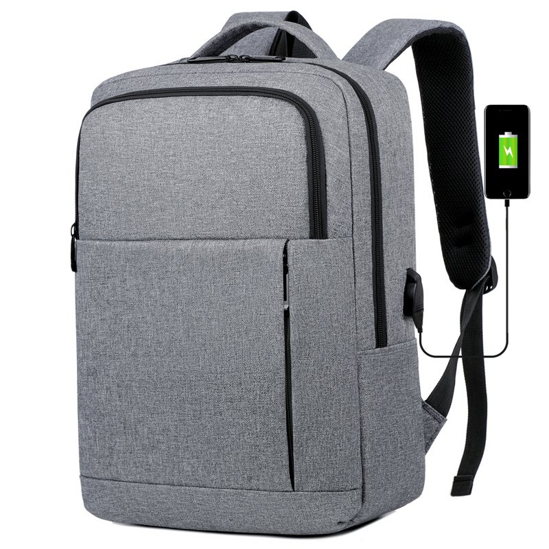 Hot Selling Fashionable Large Capacity USB Charging Port Multi-Functional Business Travel Laptop Backpack Waterproof PU Material