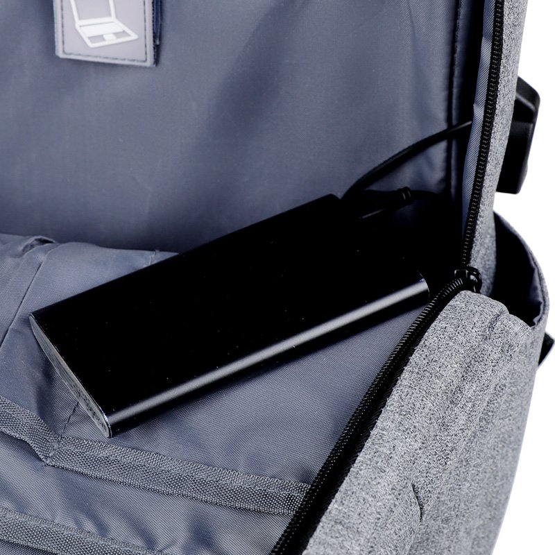Hot Selling Fashionable Large Capacity USB Charging Port Multi-Functional Business Travel Laptop Backpack Waterproof PU Material