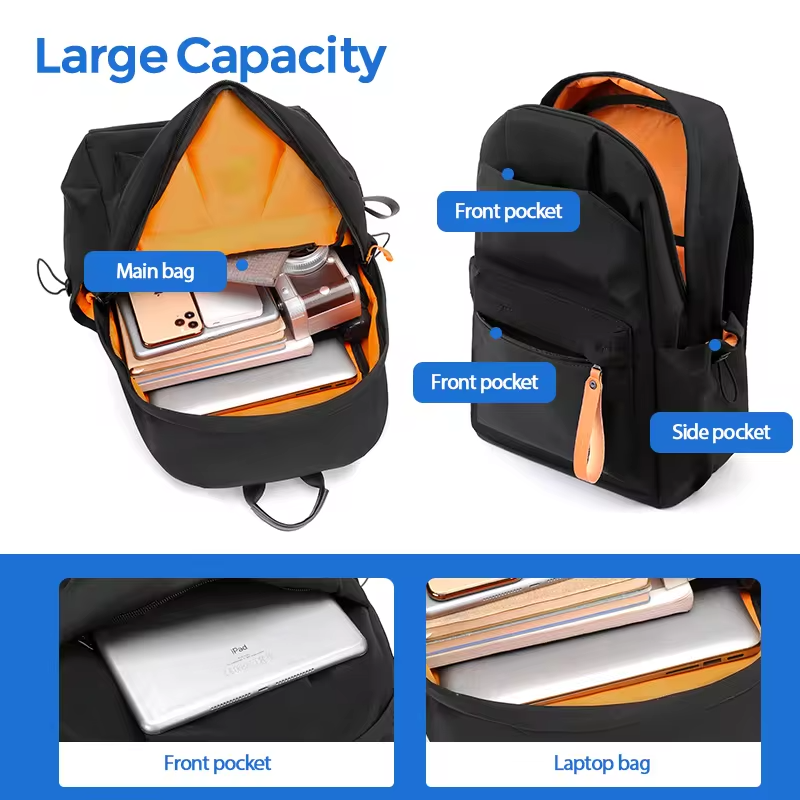 Custom oxford cloth Student School Bags waterproof Men backbags casual Rucksack Laptop Bag backpack