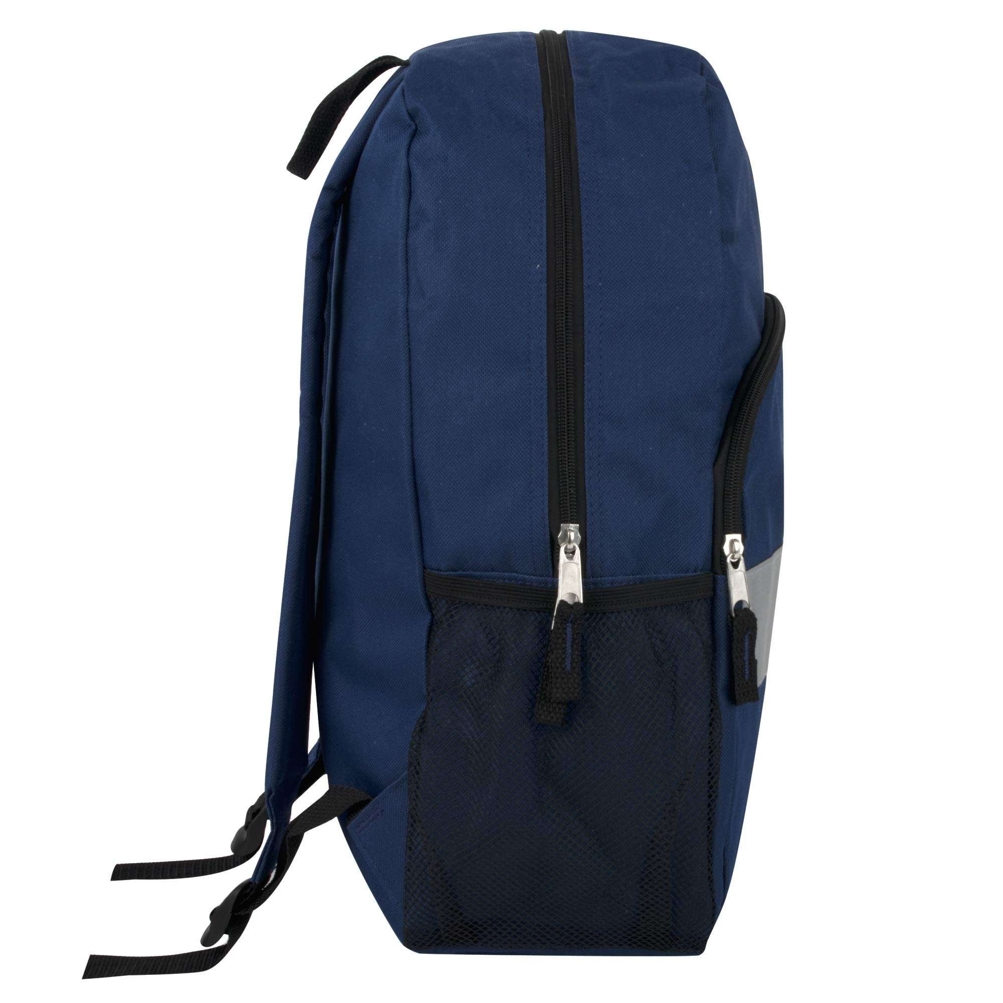 With Reflector Strip School Backpack Bag Waterproof Polyester Unisex Oxford Rolltop Backpack Letter Classic Basic Solid Color