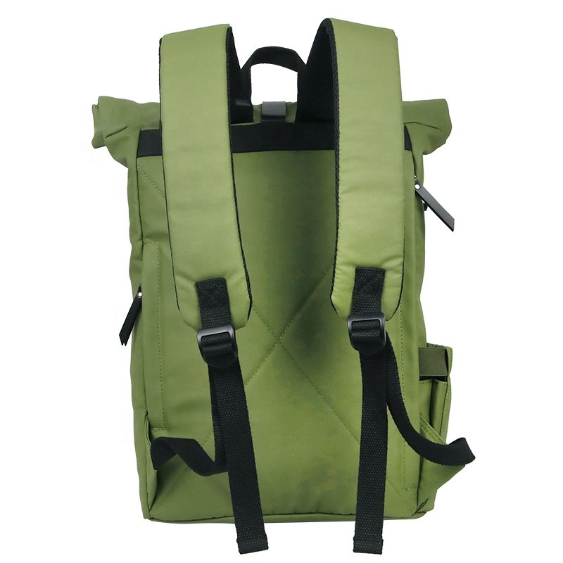 CHANGRONG Custom Waterproof large capacity outdoor designer Roll top Travel casual Laptop Backpack