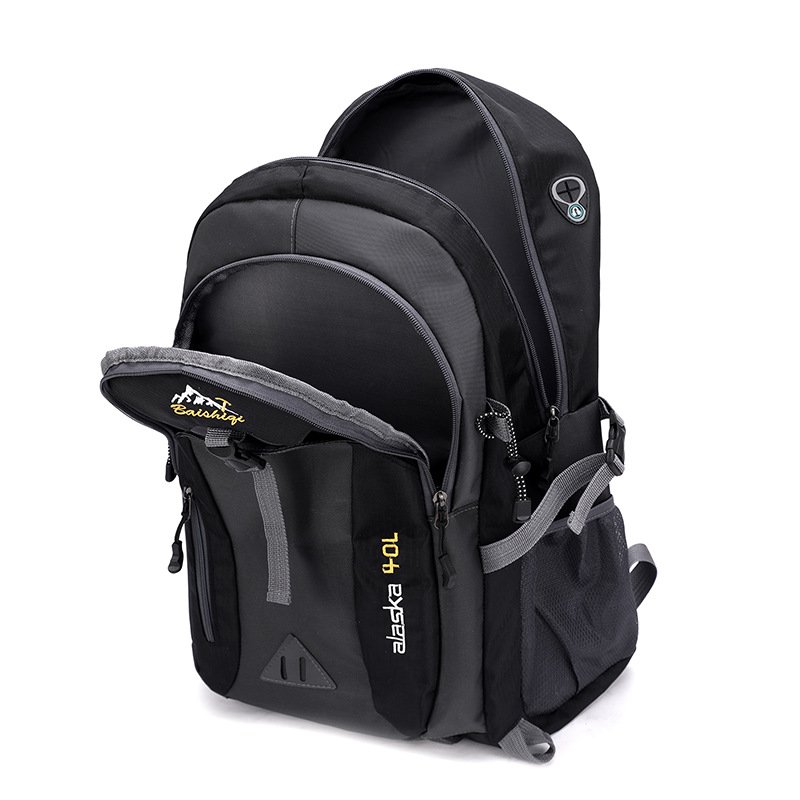 Outdoor hiking backpack 40L large capacity lightweight travel bag waterproof Cycling schoolbags for men and women