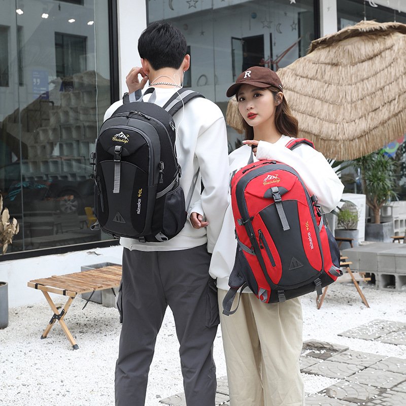 Outdoor hiking backpack 40L large capacity lightweight travel bag waterproof Cycling schoolbags for men and women