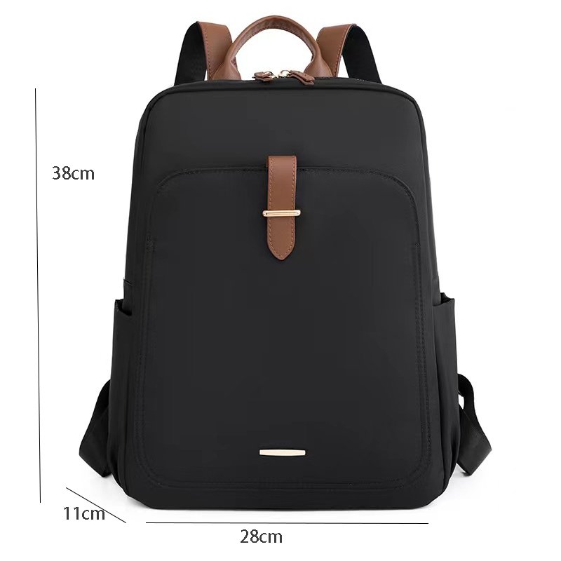 Simple Design Lady Daybag Work Travel Bag Purse 15.6 inch Computer Laptop Backpacks For Women