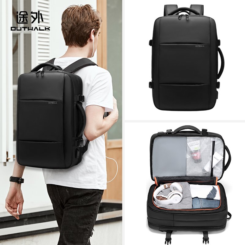 Custom Neoprene Waterproof backpack Laptop bag Large capacity Weekend Gym Women backpack With Logo