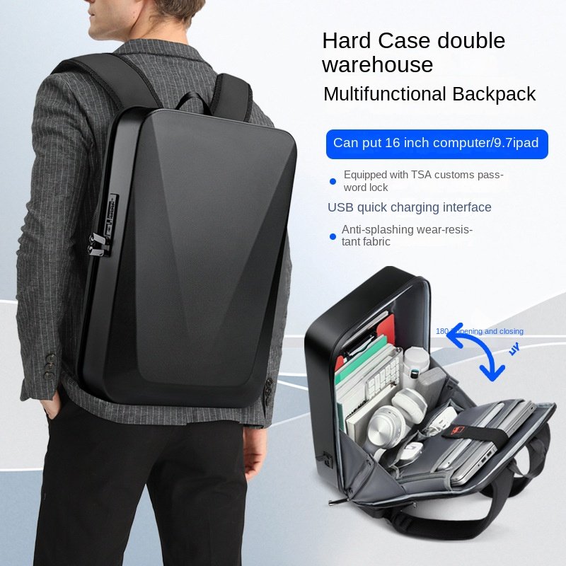 Anti Theft Wholesale Fashion Waterproof Bag Business Laptop Backpack With Usb Charge Port Gaming backpack hard shell duffel bag