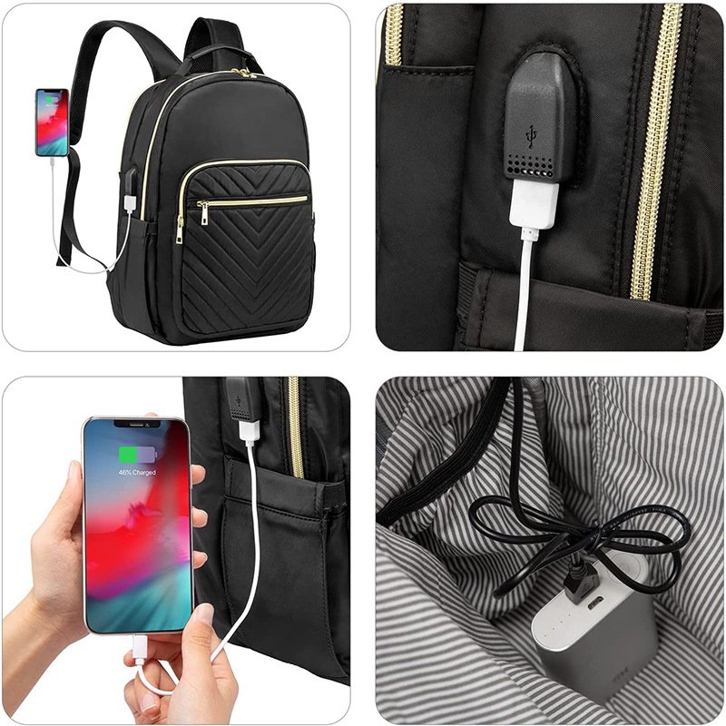 New Design retreat smart college waterproof travel business conference usb smellproof bagpack laptop back bag pack backpack