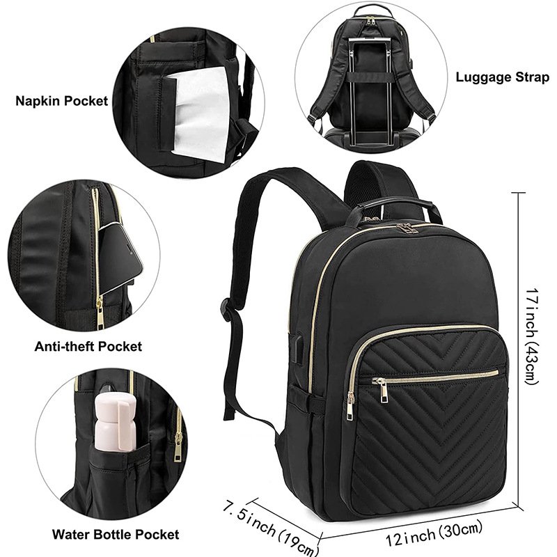 New Design retreat smart college waterproof travel business conference usb smellproof bagpack laptop back bag pack backpack