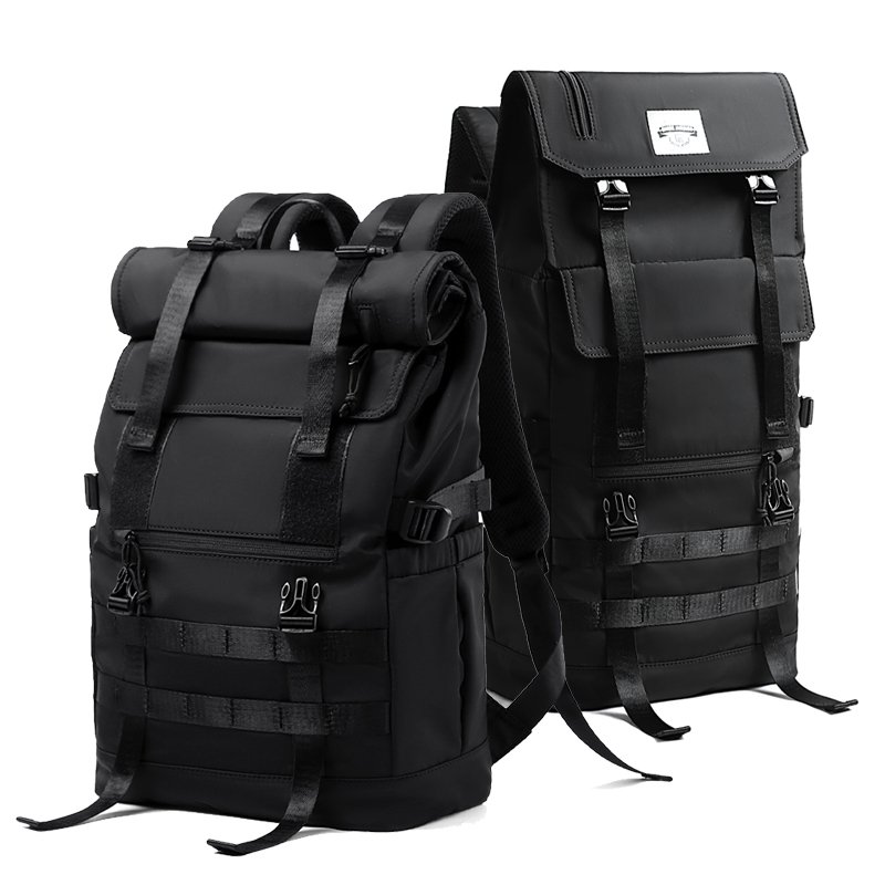 45L Expandable Travel Laptop Backpack Sport Outdoor Bag For Men Anti Theft Roll Top Backpack