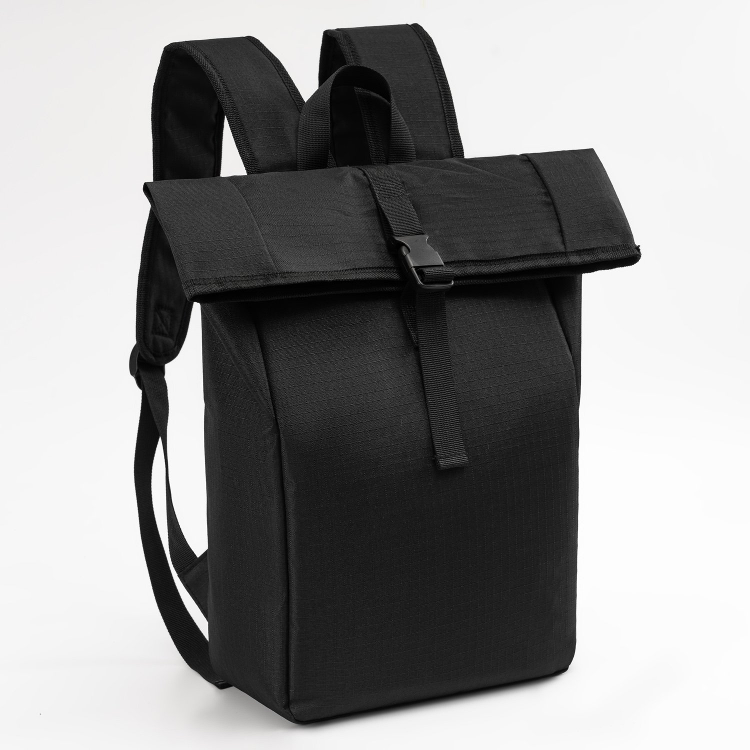 large capacity rollup rucksack custom logo recycled leisure sports laptop backpacks for women, men