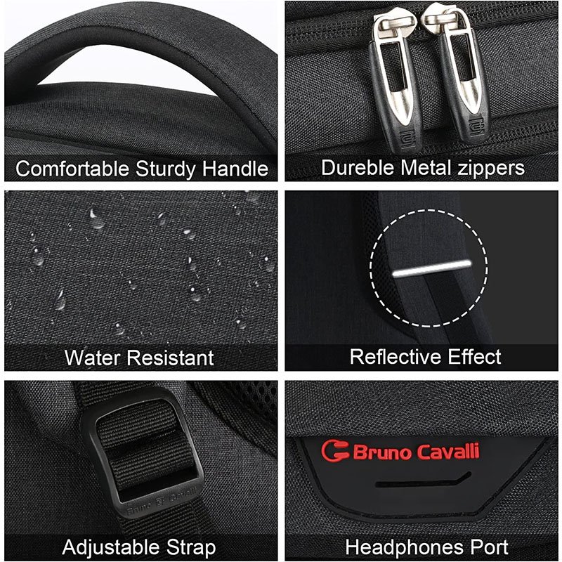 custom logo business Travel Anti Theft Slim Durable Laptops Backpack for work business