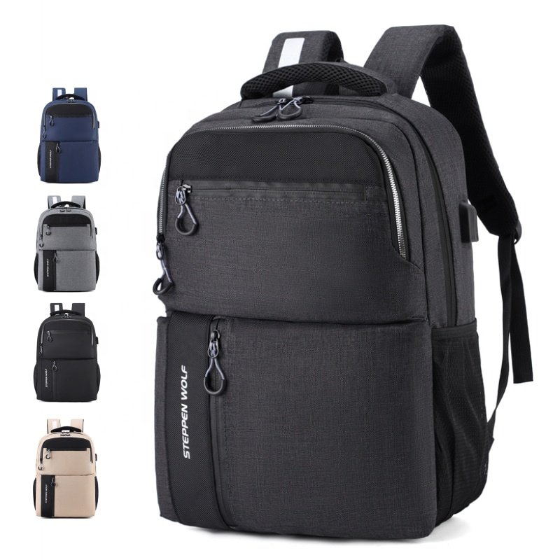 Best Price School Bag Large Capacity Custom Student Computer Mochila College Pack Men's Laptop Backpack