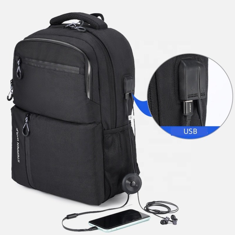 Best Price School Bag Large Capacity Custom Student Computer Mochila College Pack Men's Laptop Backpack