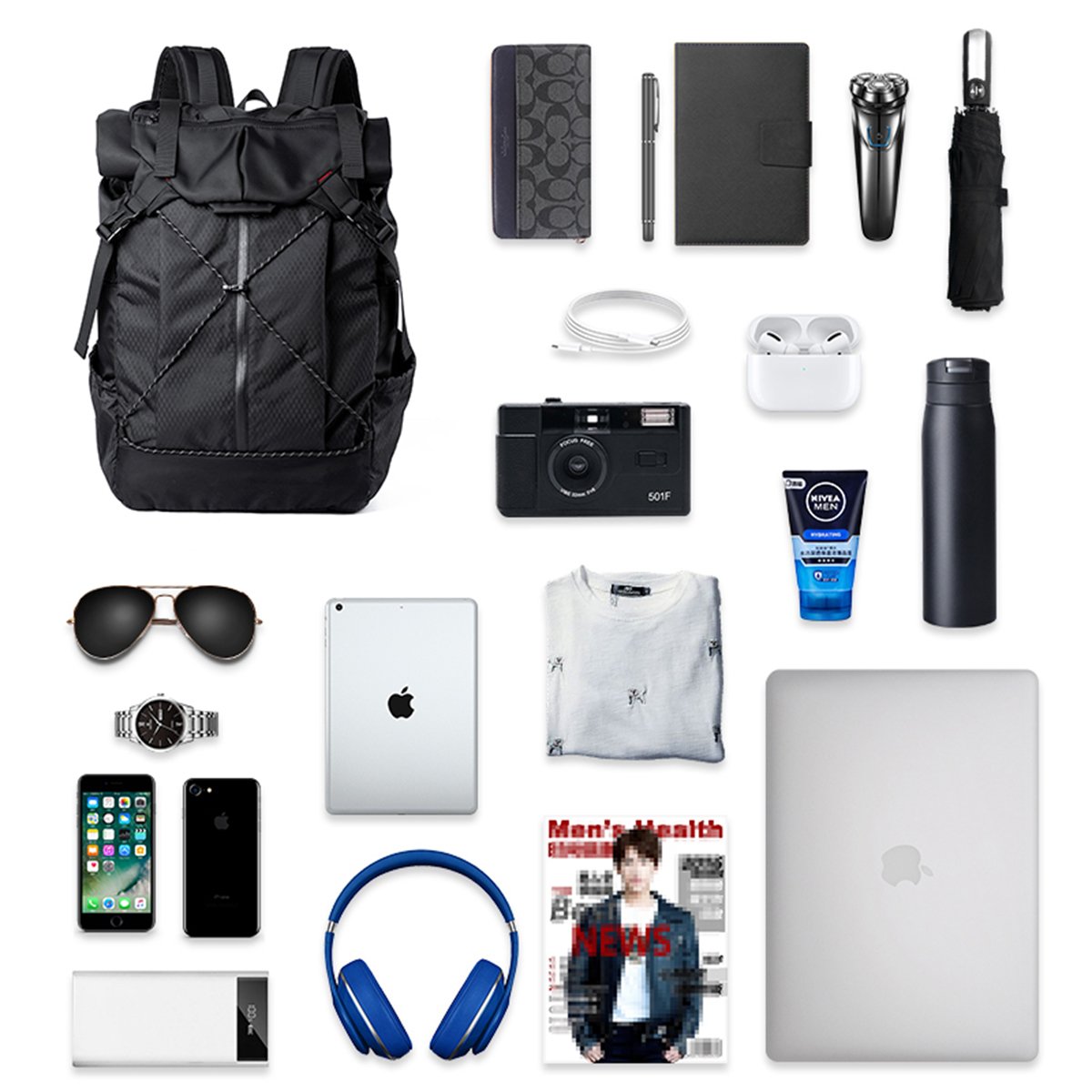 Men Backpack School bags Laptop Travel Backpack Bag for Men Student Backpack Bags