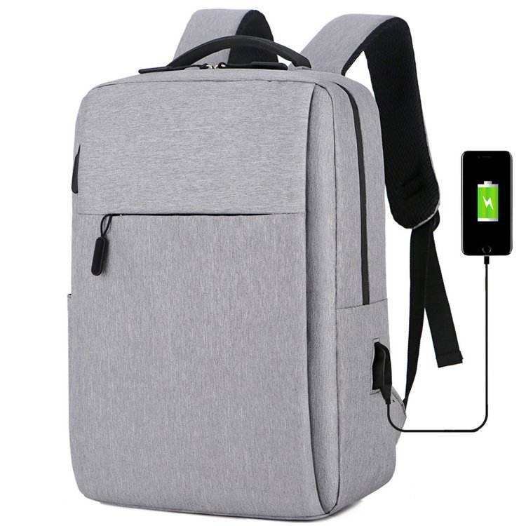 Customizable Logo Student School Bags Unisex Capacity Office Computer Bag Nylon Anti Theft Custom Laptop Backpack