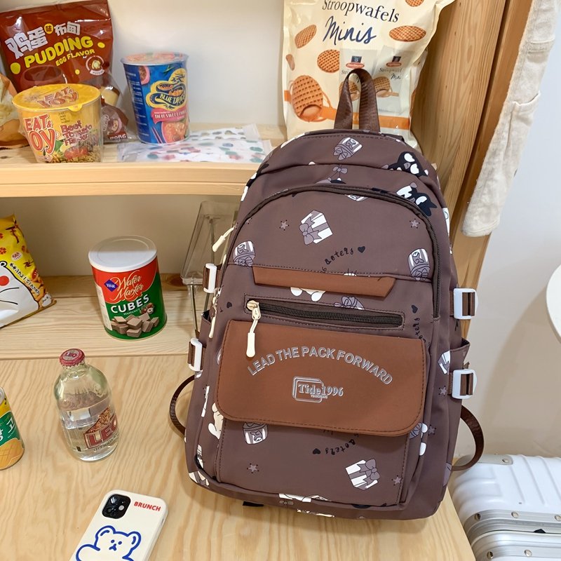 Korean Style Casual All-Match Student Bag Preppy Style Simple Backpack One Piece Dropshipping 8828