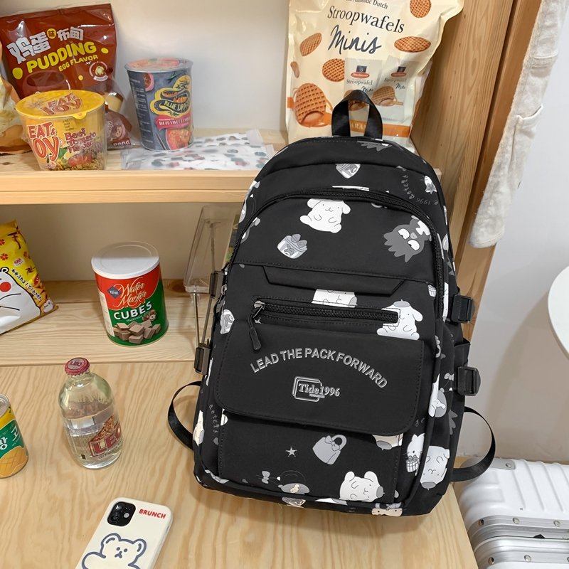 Korean Style Casual All-Match Student Bag Preppy Style Simple Backpack One Piece Dropshipping 8828
