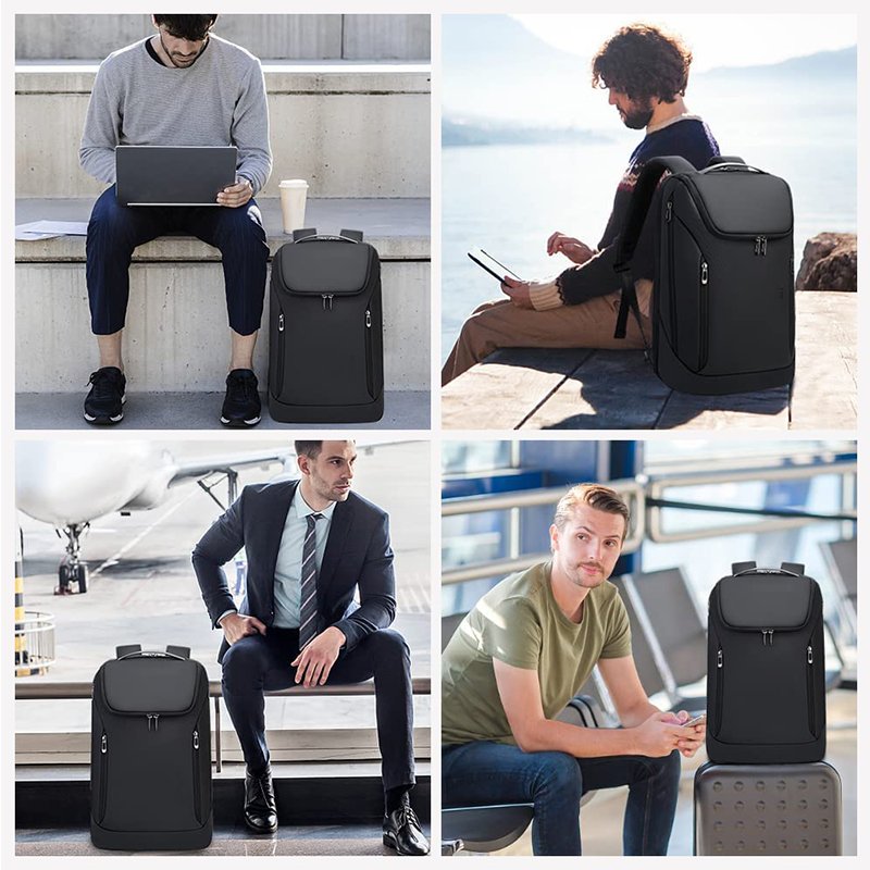 Business Smart Backpack Waterproof fit 15.6 Inch Laptop Backpack with USB Charging Port Travel Durable Backpack