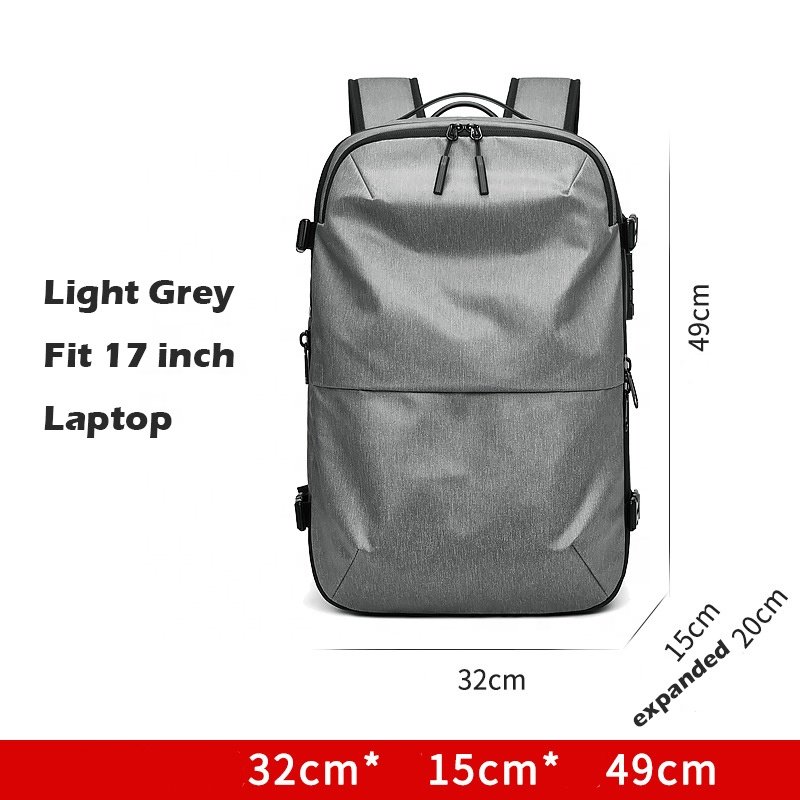 Hot Sale Anti-Theft Unisex Waterproof Oxford Laptop Backpack Zipper Closure for Men Women's Travel Outdoor Weekend Carry on