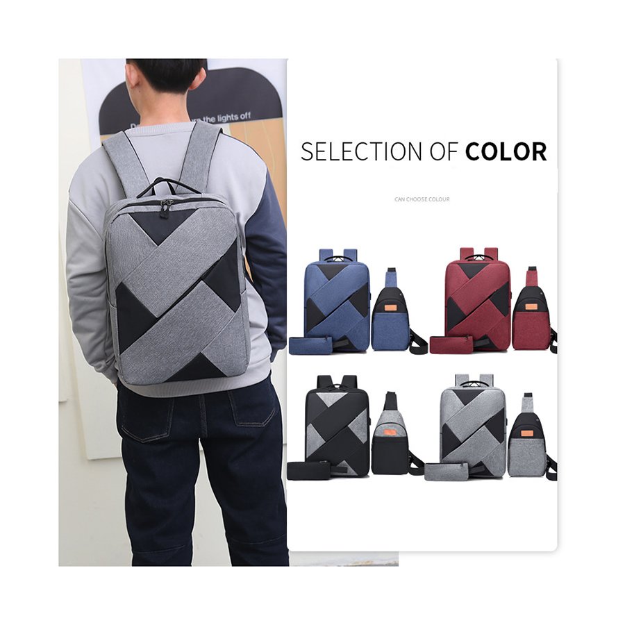 2024 New New Style Casual Computer Backpack Large Capacity Waterproof Multi-function Laptop Backpack For Men