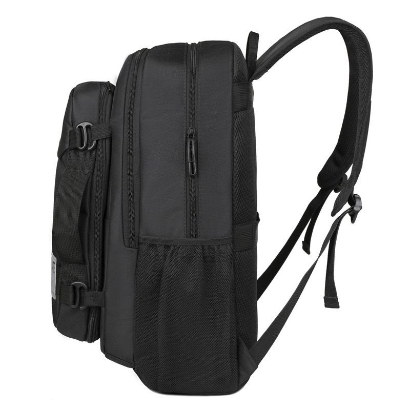 2In 1 Unisex Travel Backpack Water Resistant Detachable Daypack Anti-Theft Zipper Flight Approved Laptop Bag Business Trip