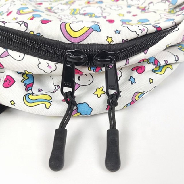 Wholesale Custom Special Design Primary Secondary Students Cartoon Printed Backpack Cute Polyester Backpack Oem