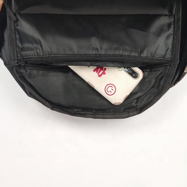 Wholesale Custom Special Design Primary Secondary Students Cartoon Printed Backpack Cute Polyester Backpack Oem
