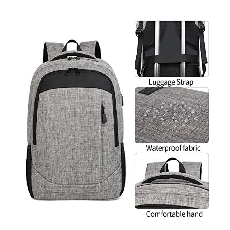 Large Capacity School Bag Bagpack Anti Theft Smart Business Laptop Backpack