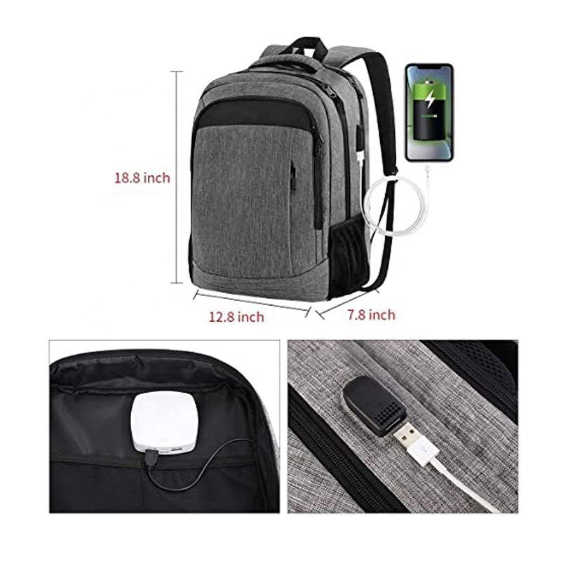 Large Capacity School Bag Bagpack Anti Theft Smart Business Laptop Backpack