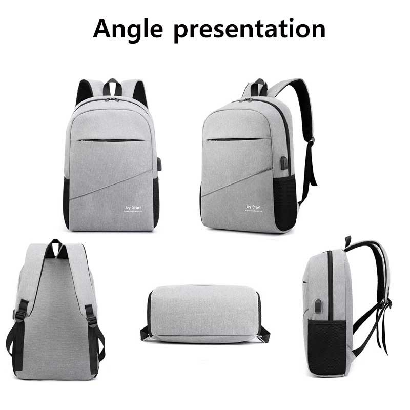 fashion Black Retro Oem Rucksack Notebook Backpack Men College Bags Unisex Ergonomics Nylon Laptop Backpacks School Bags