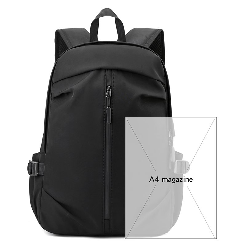 Boys' Large Capacity Lightweight Backpack Versatile and Waterproof Nylon Cloth Shopping and Commuting Bag for Students