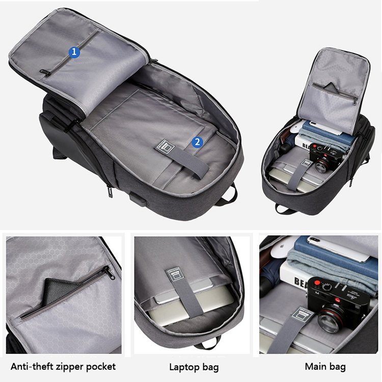 New productchina nylon waterproof laptop backpacks school office unisex computer bag laptop backpacks