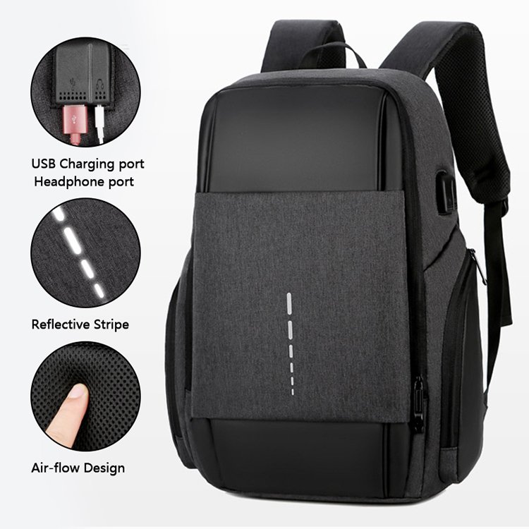 New productchina nylon waterproof laptop backpacks school office unisex computer bag laptop backpacks