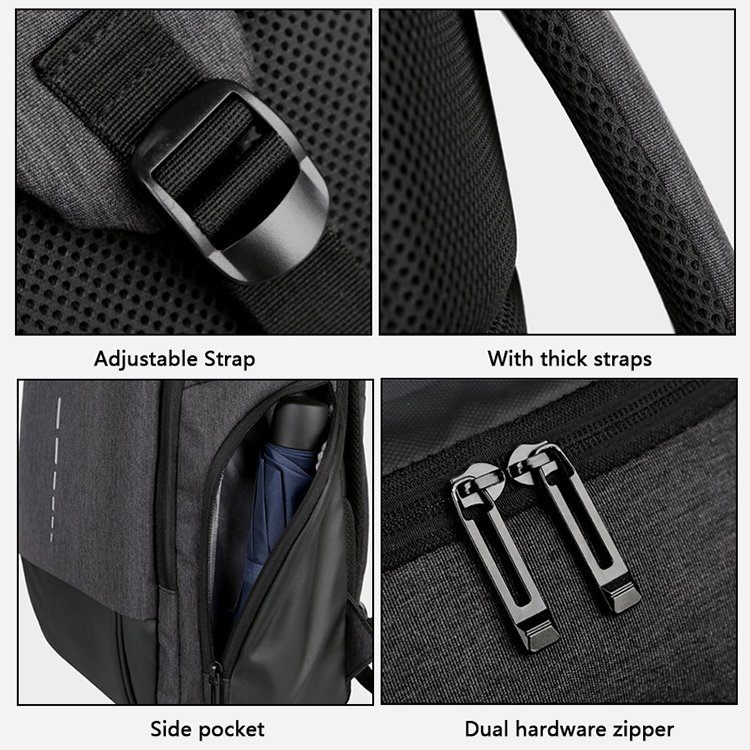New productchina nylon waterproof laptop backpacks school office unisex computer bag laptop backpacks