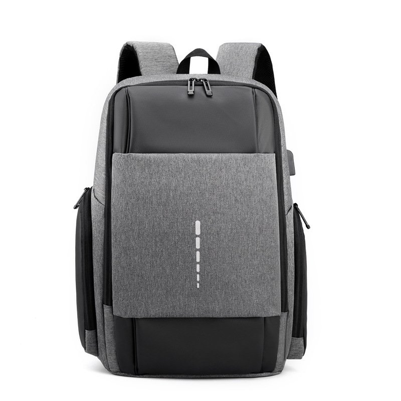 2023 Men's Business laptop backpack with usb charging port&Large Capacity schoolbag travel custom back pack with logo