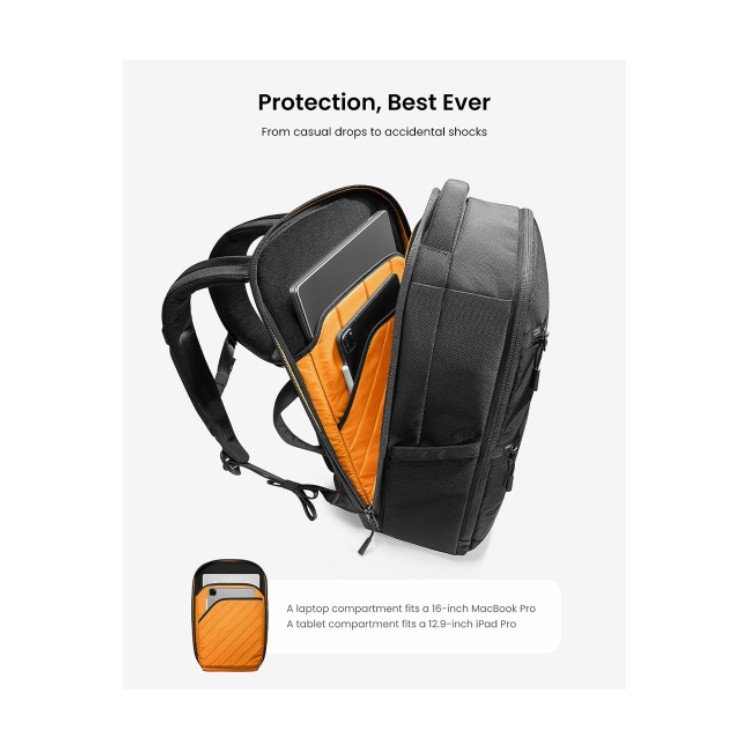 16-inch Pro City Compact Backpack X-pac Techpack Designed Laptop Backpack