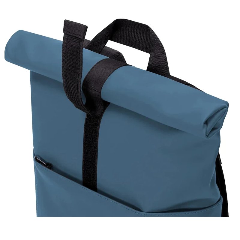 Rolling top backpack waterproof slim daily back pack business anti-theft laptop backpack for men