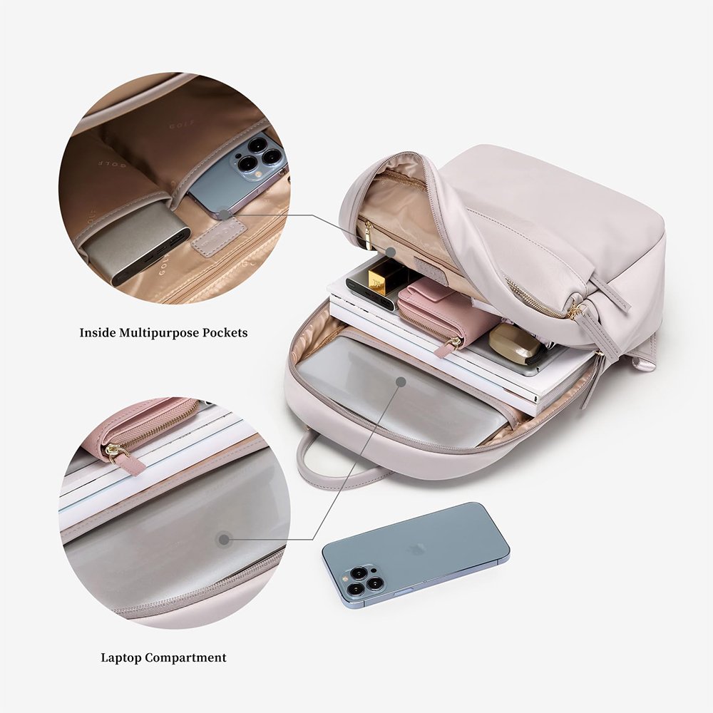 BSCI custom Womens Laptop Backpack with Separate Laptop Compartment Water Resistant Computer Backpacks