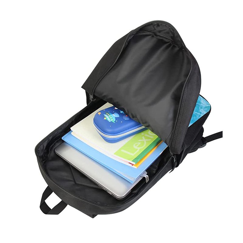 Unisex Cartoon Backpack 17in 3d Printed Travel Backpack Casual Laptop Backpack Lightweight SchoolBag for Men Women Boys Girls