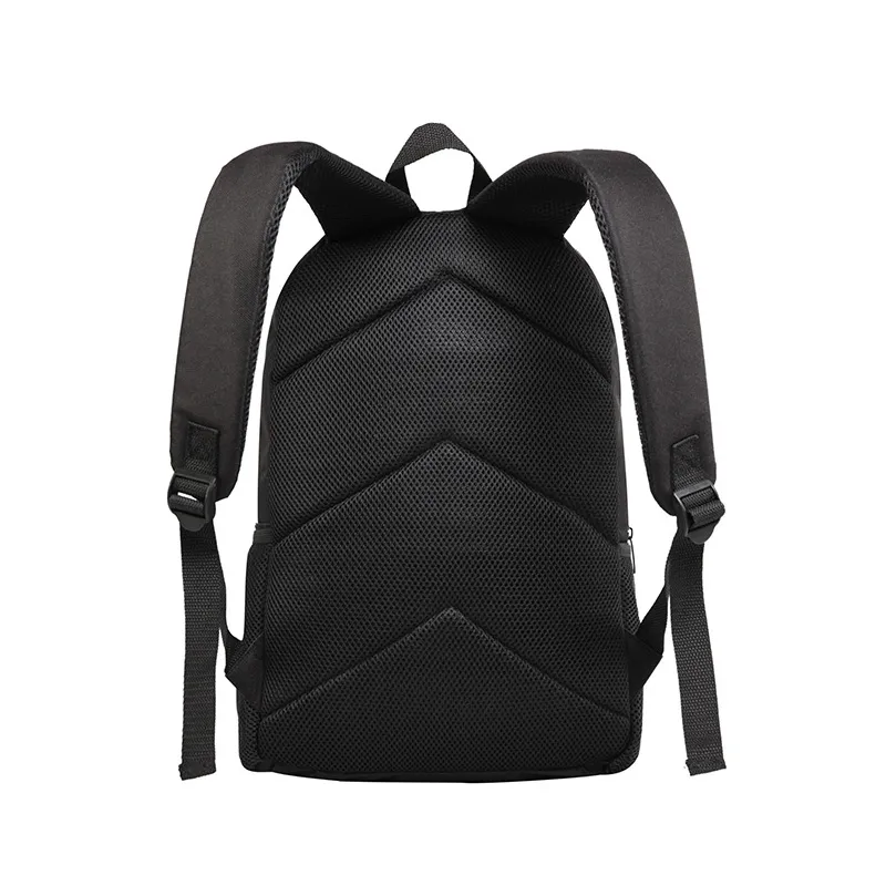 Unisex Cartoon Backpack 17in 3d Printed Travel Backpack Casual Laptop Backpack Lightweight SchoolBag for Men Women Boys Girls