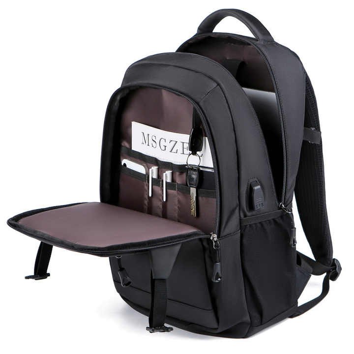 Business Backpacks School USB Charging New Laptop Computer Bag Travel University Student Backpack For Men