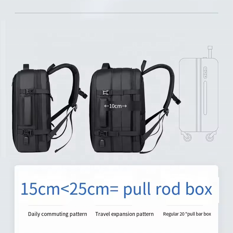 Multifunction Smart Backpack For Travelling Bagpack Mens Business Back Packs Laptop Travel Backpack Bag With USB Charging Port