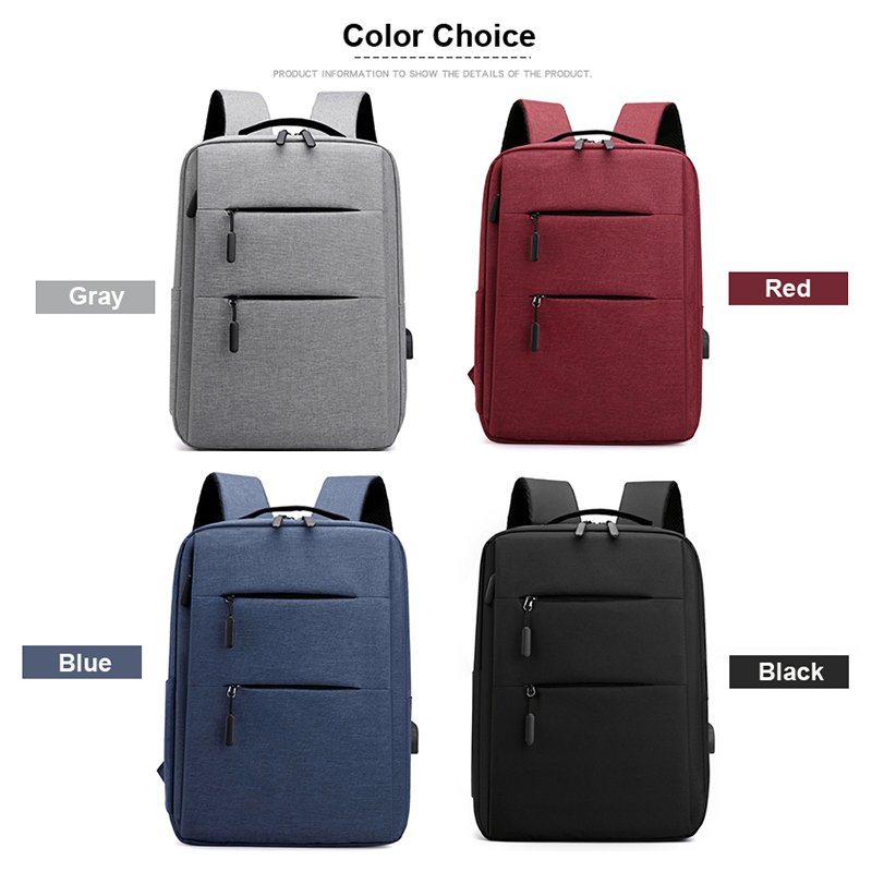Computer Work Business School Men College Waterproof Large Capacity 15.6 Inch Travel Large Business Laptop Backpacks With Usb