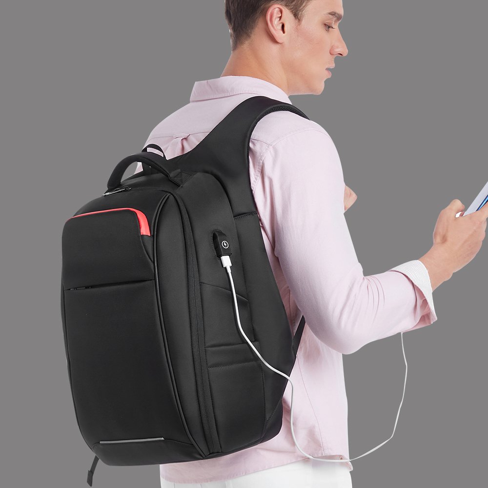 Sac a dos pour ordinateur portable, sac a dos de voyage sac a dos antivol pour hommes et femmes travel backpack for men