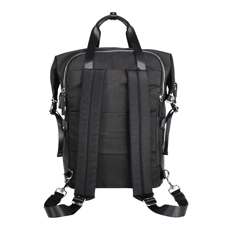 nylon custom bag school stylish student leather backpack casual sports women's laptop backpack
