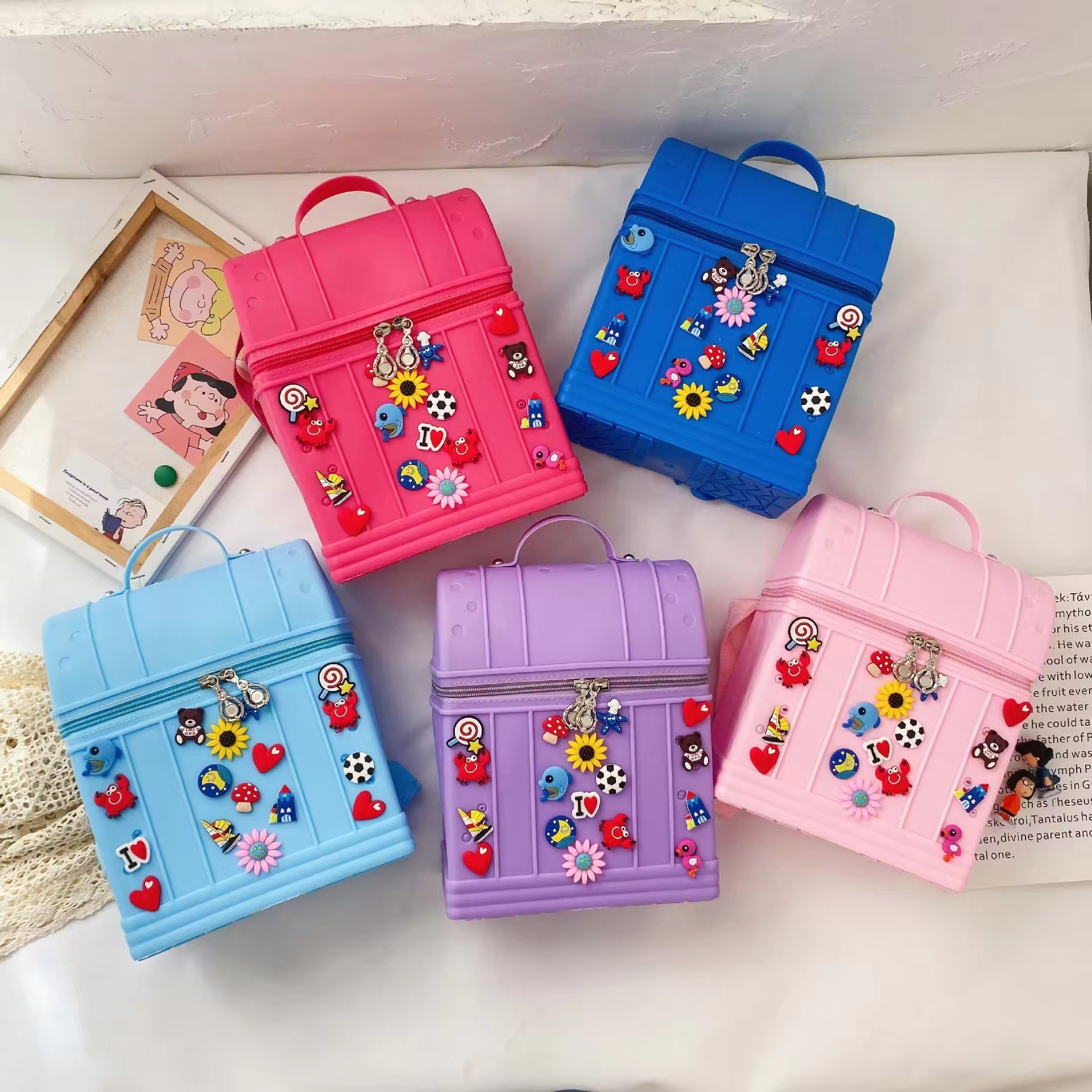 Custom Kids Backpack Sport Eva Shoulder Bag Lovely school kids backpack health kid children bag
